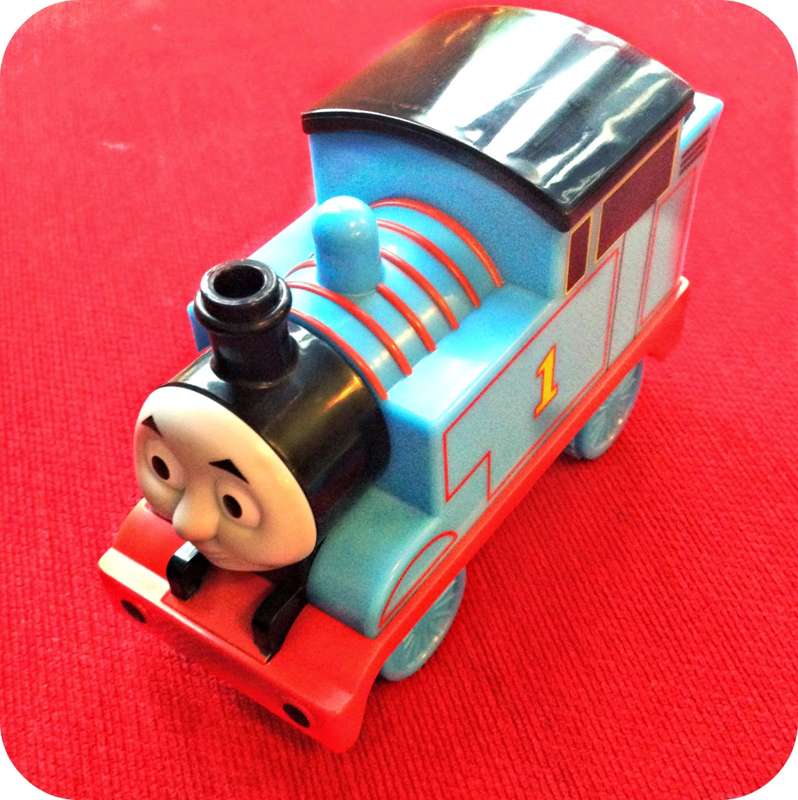My first remote top control thomas the train